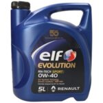 ELF EVOLUTION R-TECH SPORT 0W40 5L