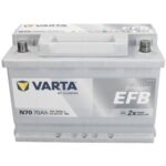 VARTA DYNAMIC EFB 70AH 760A R+