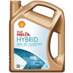 SHELL HELIX HYBRID 0W20 5L