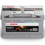 BOSCH POWER START STOP AGM 80AH 800A R+