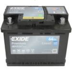 EXIDE PREMIUM 64AH 640A R+