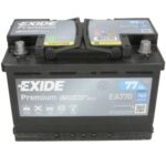 EXIDE PREMIUM 77AH 760A R+