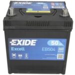 EXIDE EXCELL 50AH 360A R+ JIS