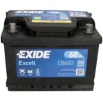 EXIDE EXCELL 60AH 540A R+