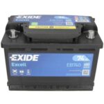 EXIDE EXCELL 74AH 680A R+