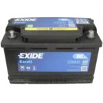 EXIDE EXCELL 80AH 640A R+