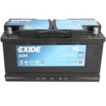 EXIDE AGM 95AH 850A R+