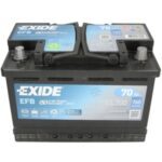 EXIDE EFB 70AH 760A R+