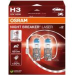 OSRAM H3 NIGHT BREAKER 12V 55W +150% X2