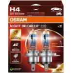 OSRAM H4 NIGHT BREAKER 12V 60/55W +220% X2