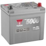 YUASA YBX 5000 65AH 580A R+ JIS