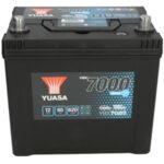 YUASA YBX 7000 EFB 65AH 620A R+ JIS