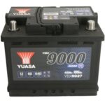 YUASA YBX 9000 AGM 60AH 640A R+